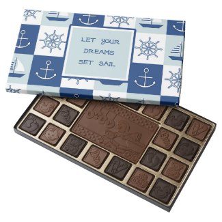 Let Your Dreams Set Sail 45 Piece Box Of Chocolates