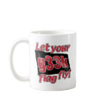 Let your g33k flag fly! coffee mugs