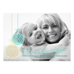 Let Your Heart Be Light Customizable Photo Card