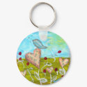 Let Your Heart Sing Keychain