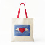 Let your Heart Soar tote bags