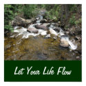 Let Your Life Flow posters