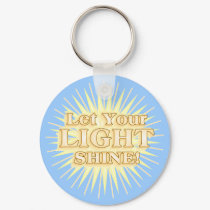 Let Your LIGHT shine KEYCHAIN by RanchLady Let Your LIGHT shine KEYCHAIN