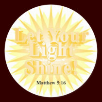 LET YOUR LIGHT SHINE! ~ STICKERS stickers