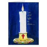 Let your light so shine card
