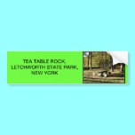 Letchworth State Park - Tea Table Rock bumper stickers