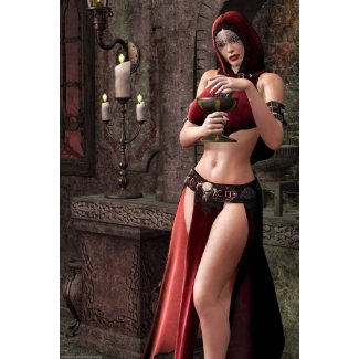 Lethal Libations Gothic Artwork print