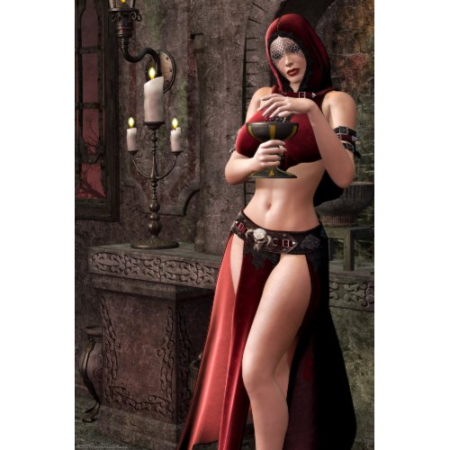 Lethal Libations Gothic Artwork print