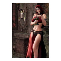Lethal Libations Gothic Artwork posters
