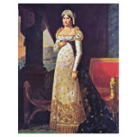 Letizia Bonaparte In Court Dress By Lefèvre Robert flyers