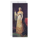 Letizia Bonaparte In Court Dress By Lefèvre Robert Rack Card Design