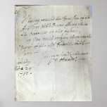 Letra de George Frederick Handel Posters