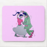 lets all do the twist swing dancers mousepads