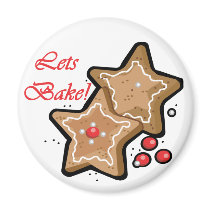 Let's Bake Cookies magnets by freespiritdesigns Let's Bake Cookies magnets