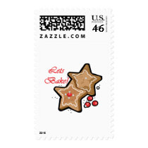 Let's Bake Cookies postage by freespiritdesigns Let's Bake Cookies postage