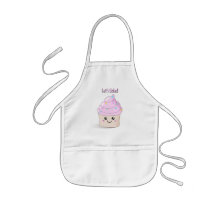 Let's Bake! Cute Cupcake apron