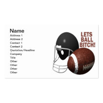 Lets Ball Bitch Business Cards