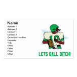 Lets Ball Bitch Business Card Templates
