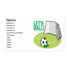 Lets Ball Business Card