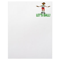 Lets Ball Letterhead Template