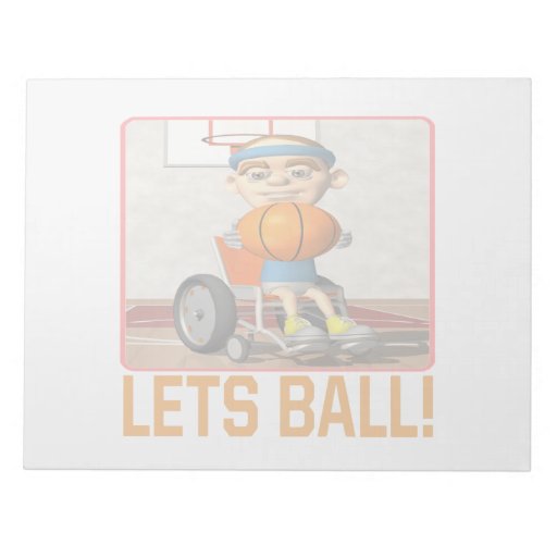 Lets Ball Note Pad