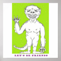 LET'S BE FRIENDS POSTERS