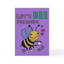 Let's Bee Friends Card