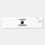 Let's Bomb Eczema Bumper Sticker