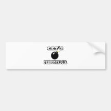 Let's Bomb Fibromyalgia Bumper Stickers