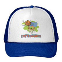 Lets Bounce Basketball Mesh Hats