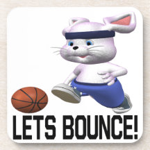 Lets Bounce Beverage Coasters
