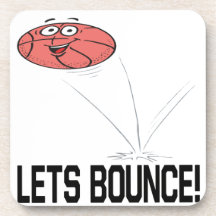 Lets Bounce Beverage Coasters