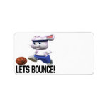 Lets Bounce Custom Address Label