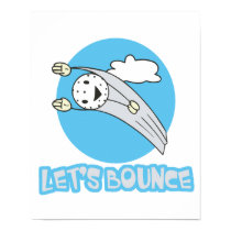 Lets Bounce Golf Ball posters by doonidesigns Lets Bounce Golf Ball posters