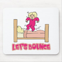 Lets Bounce Jumping On Bed mousepads by doonidesigns Lets Bounce Jumping On Bed mousepads