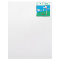 Lets Bounce Personalized Letterhead