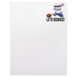 Lets Bounce Letterhead Design