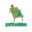 Lets Bounce Ping Pong Table Tennis posters
