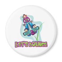 Lets Bounce Pogo Stick magnets