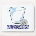 Lets Bounce Quarters Drinking Game mousepads by doonidesigns Lets Bounce Quarters Drinking Game mousepads