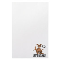 Lets Bounce Stationery Paper