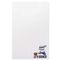 Lets Bounce Stationery Paper