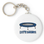 Lets Bounce Trampoline Keychain