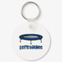 Lets Bounce Trampoline keychains