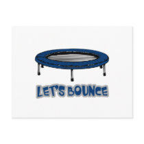 Lets Bounce Trampoline Post Cards