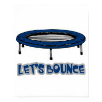 Lets Bounce Trampoline posters by doonidesigns Lets Bounce Trampoline posters