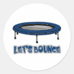 Lets Bounce Trampoline stickers