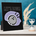 Lets Bowl plaques