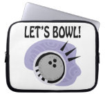 Lets Bowl laptop sleeves