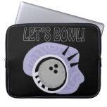 Lets Bowl laptop sleeves